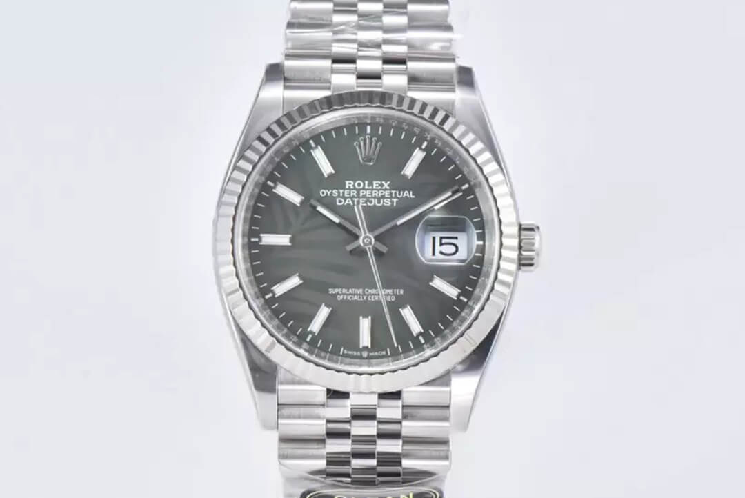 Replica Rolex Datejust M126234-0047 36MM 1:1 Best Edition Green Dial - DEEPREPS