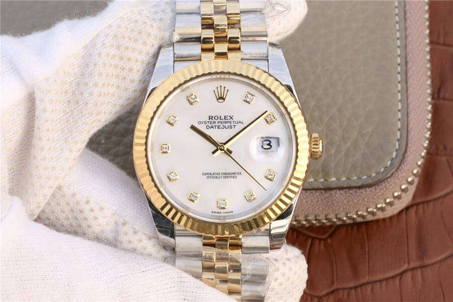 Replica Rolex Datejust M126333-0018 1:1 Best Edition Yellow Gold - DEEPREPS