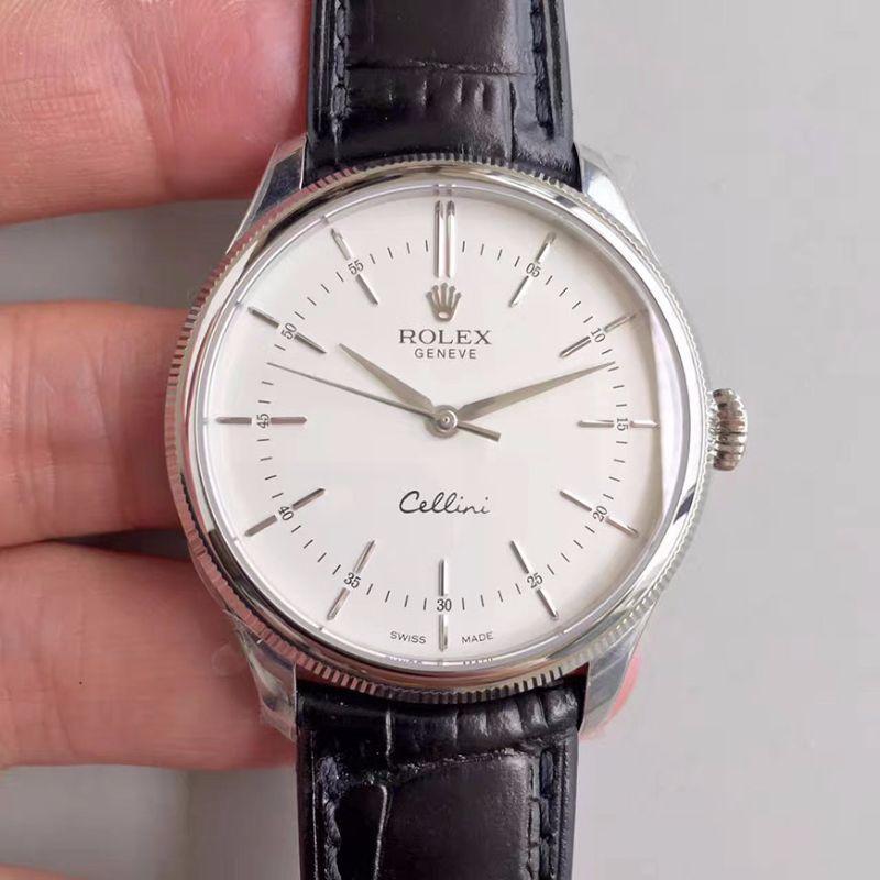 Replica Rolex Cellini 50509 1:1 Best Edition White Dial - DEEPREPS