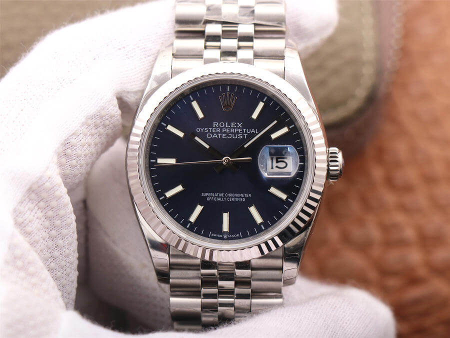 Replica Rolex Datejust M126234-0017 1:1 Best Edition Blue Dial - DEEPREPS