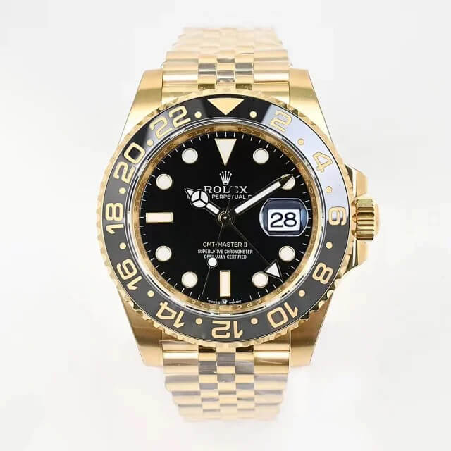 Replica Rolex GMT Master II M126718grnr-0001 1:1 Best Edition Black Dial - DEEPREPS