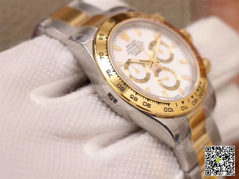 Rolex Daytona Replica Cosmograph M116503-0001 1:1 Best Edition White Dial Swiss ETA4130 - DEEPREPS