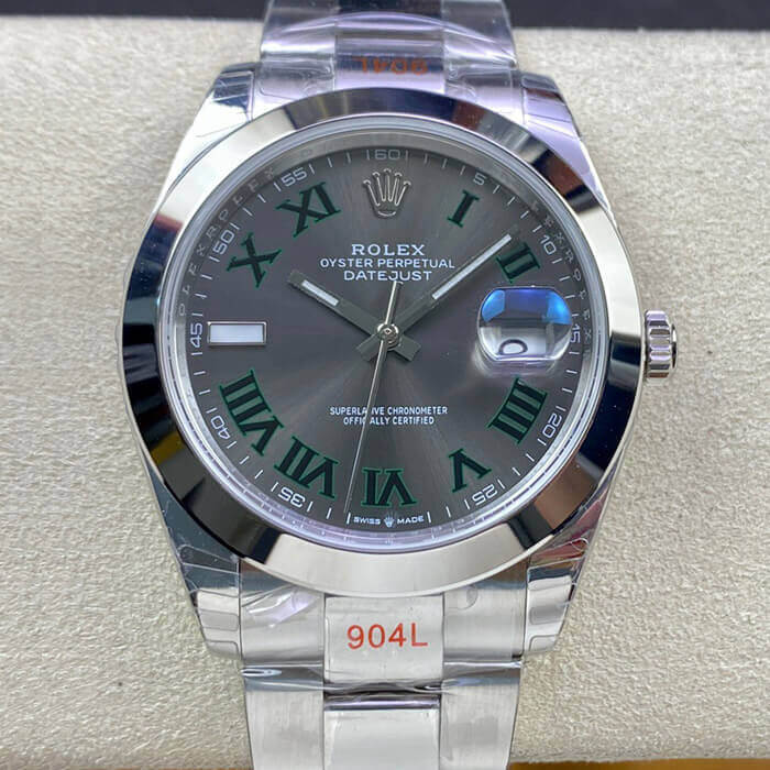 Replica Rolex Datejust M126300-0013 41MM 1:1 Best Edition Dark Grey Dial - DEEPREPS