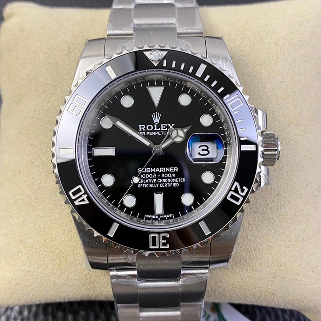 Replica Rolex Submariner 116610LN-0001 40MM 1:1 Best Edition  Black Dial - DEEPREPS
