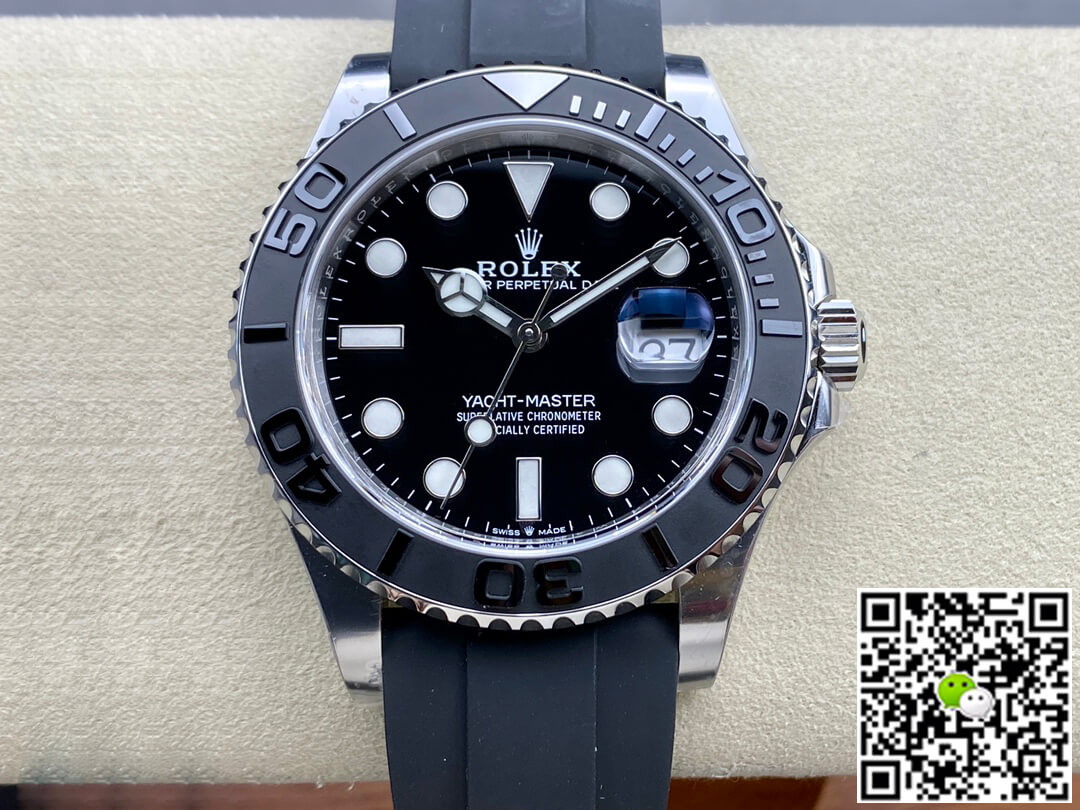 Replica Rolex Yacht Master M226659-0002 1:1 Best Edition Black Dial - DEEPREPS
