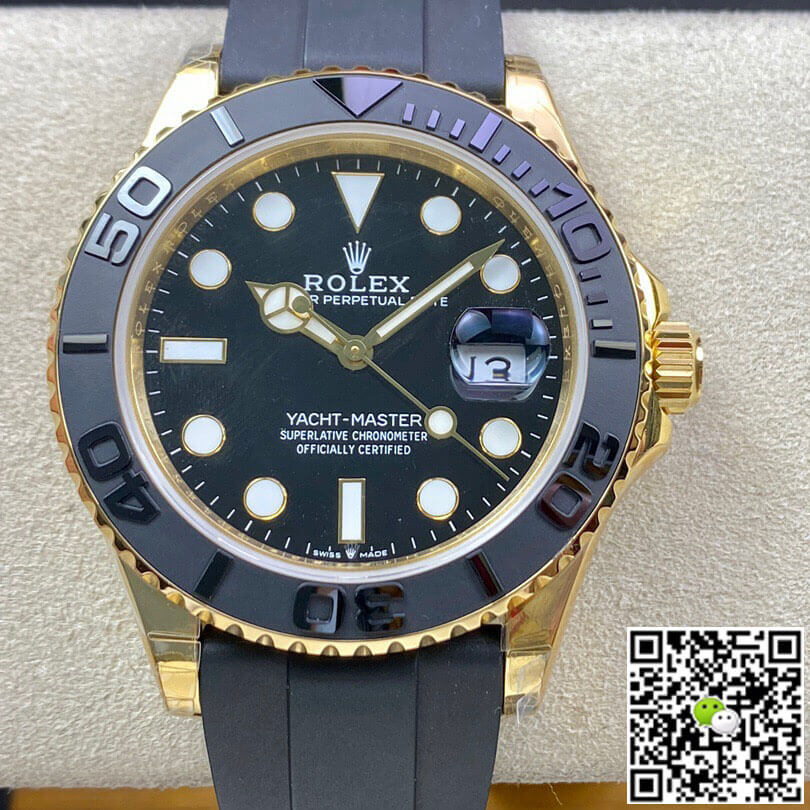 Replica Rolex Yacht Master M226658-0001 42MM 1:1 Best Edition Black Dial - DEEPREPS