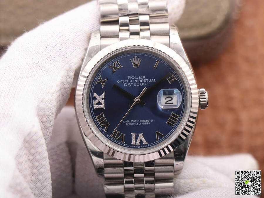 Replica Rolex Datejust 126234 1:1 Best Edition Blue Dial - DEEPREPS