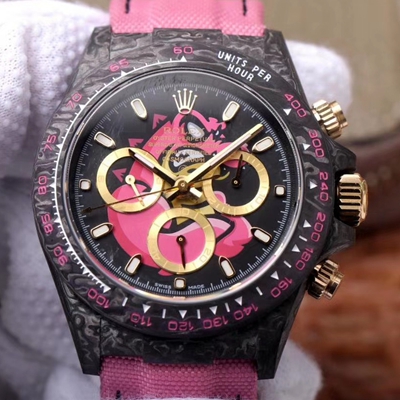 Rolex Daytona Replica Cosmos Pink Exploded Dragon 1:1 Best Edition Swiss ETA7750 - DEEPREPS