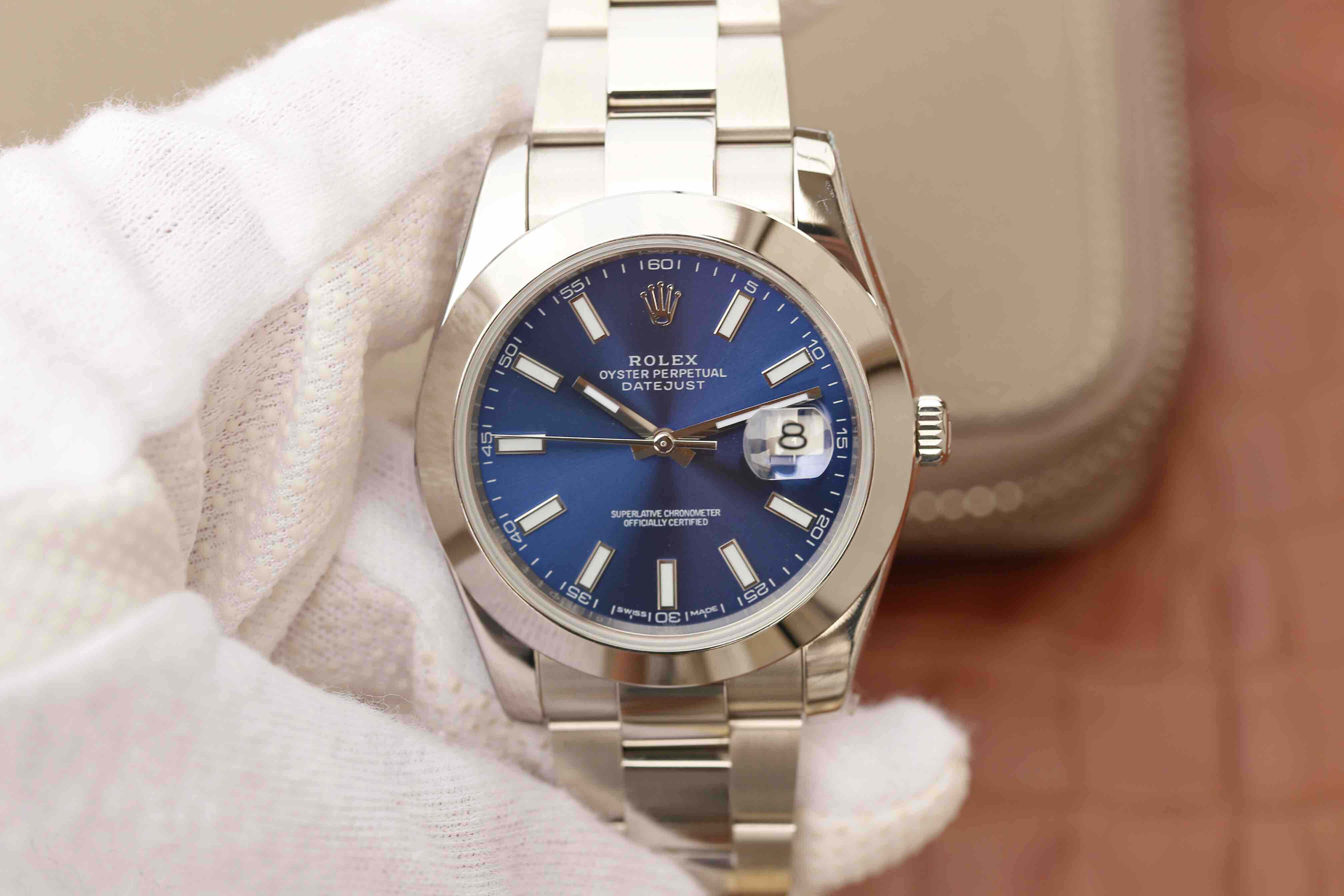 Replica Rolex Datejust M126300-0001 1:1 Best Edition Blue Dial - DEEPREPS