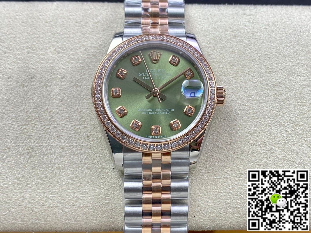 Replica Rolex Datejust 31MM 1:1 Best Edition Rose Gold - DEEPREPS