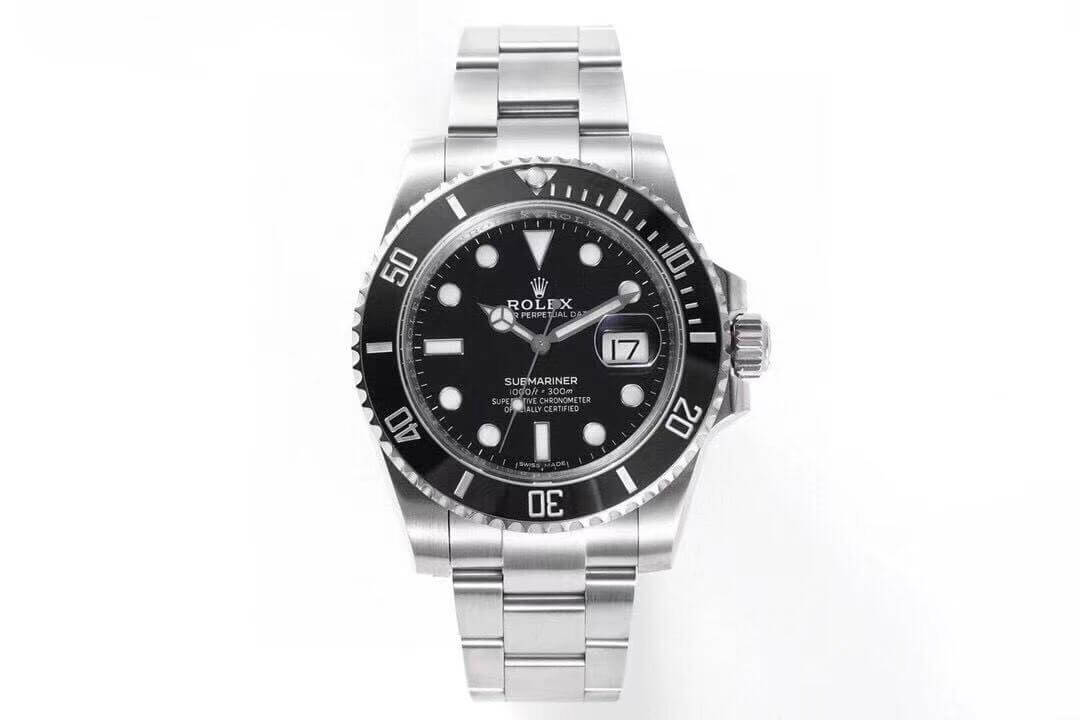 Rolex Submariner Replica 116610LN-97200 1:1 Best Edition ZF Factory Black Dial Stainless Steel Strap - DEEPREPS