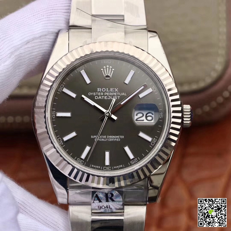 Replica Rolex Datejust 126334 1:1 Best Edition Black Dial Swiss ETA2824 - DEEPREPS