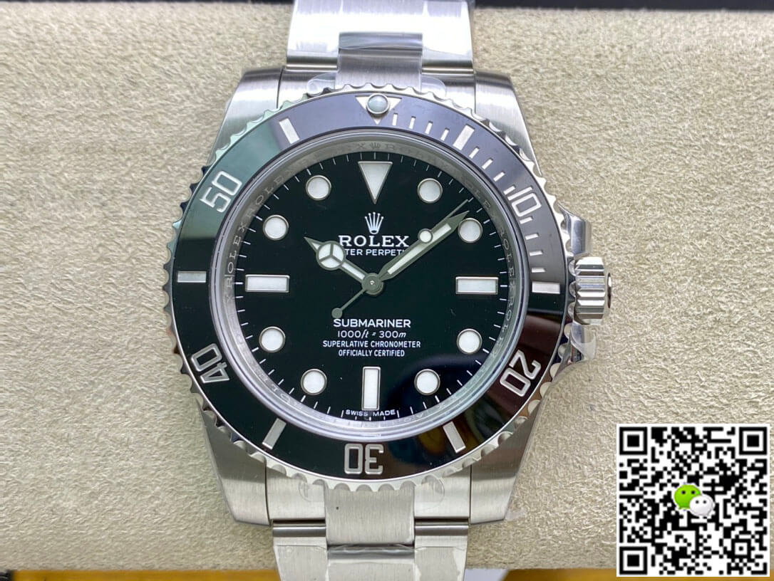 Replica Rolex Submariner 114060-97200 1:1 Best Edition  Black Bezel - DEEPREPS