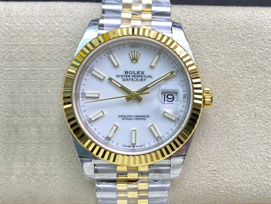 Replica Rolex Datejust M126333-0016 1:1 Best Edition White Dial - DEEPREPS