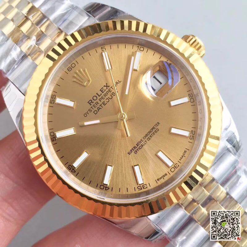 Replica Rolex Datejust 41 126333 1:1 Best Edition Swiss ETA3255 904L Stainless Steel Jubilee Bracelet - DEEPREPS