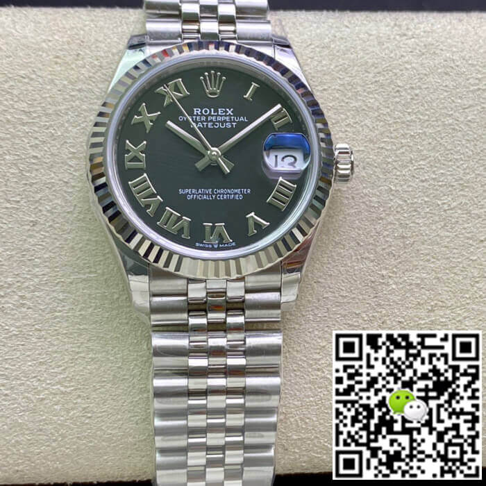 Replica Rolex Datejust M278274-0002 31MM 1:1 Best Edition Black Dial - DEEPREPS