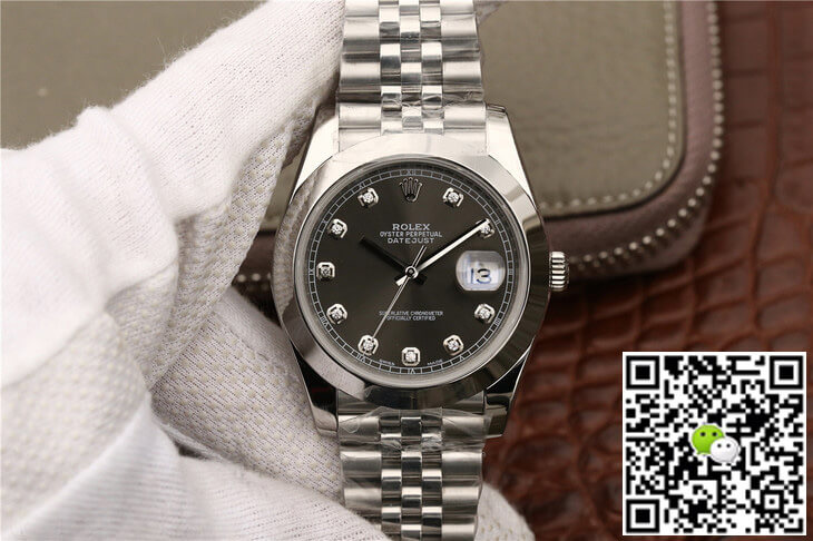 Replica Rolex Datejust M126300 1:1 Best Edition Grey Dial - DEEPREPS