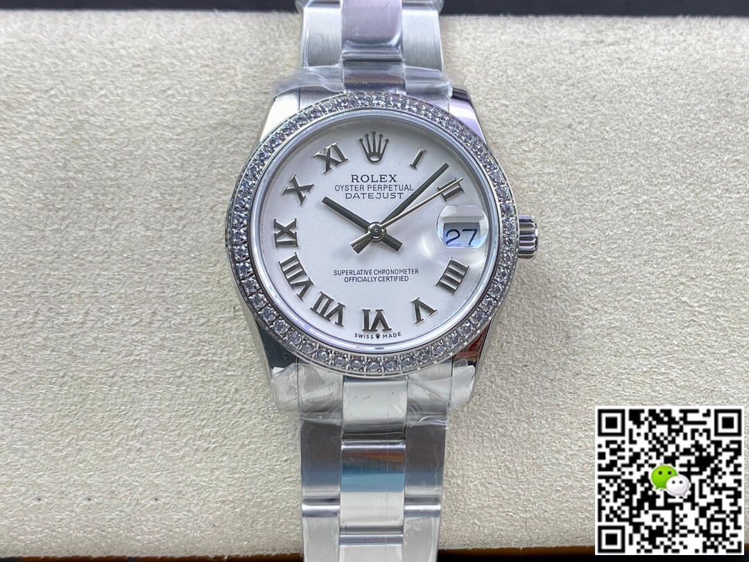Replica Rolex Datejust M278384RBR-0013 31MM 1:1 Best Edition White Dial - DEEPREPS