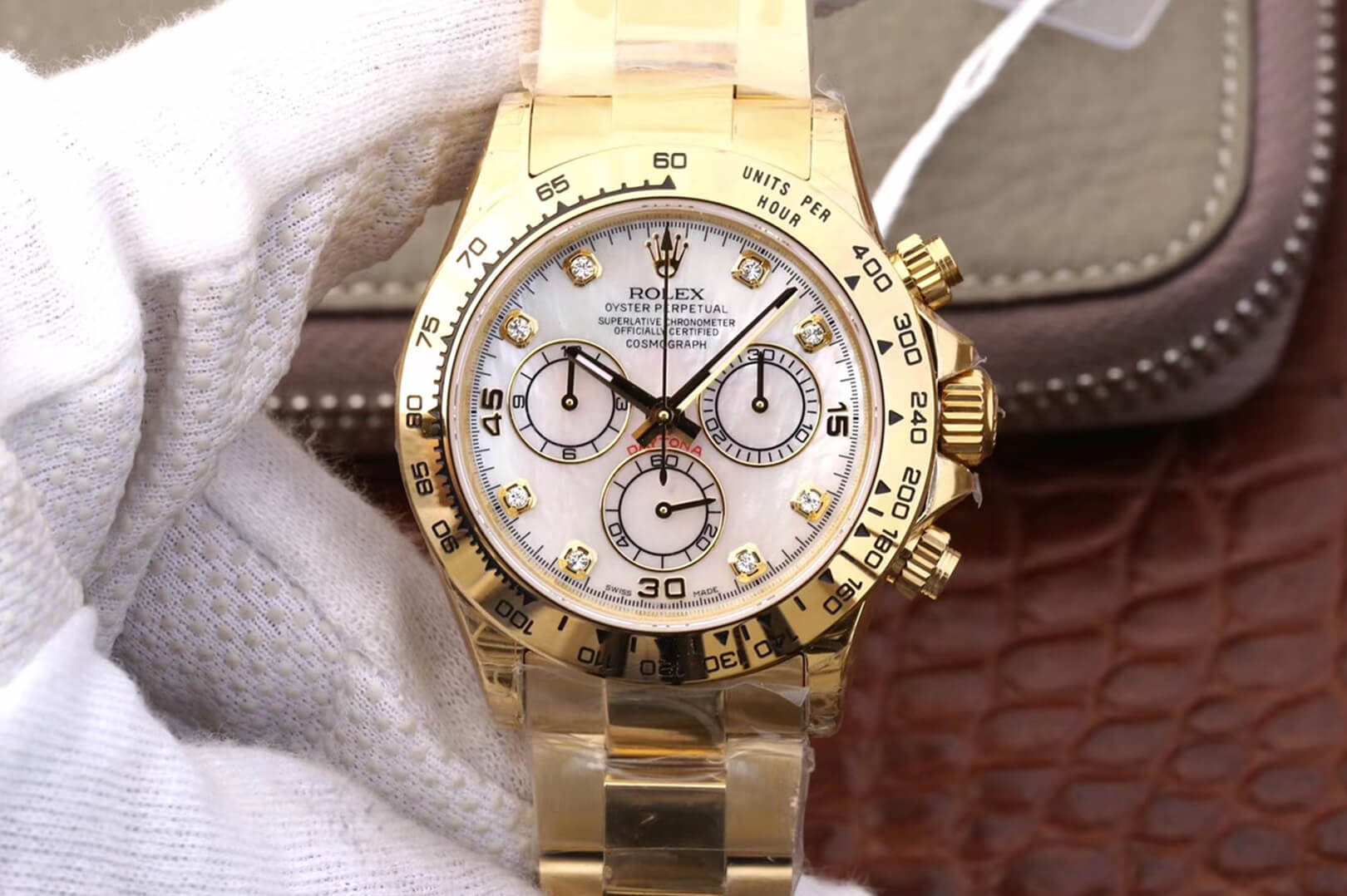 Replica Rolex Daytona Cosmograph 116528-78598 1:1 Best Edition Diamonds Dial - DEEPREPS