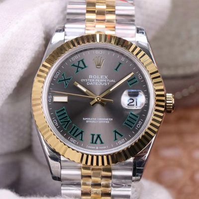 Replica Rolex Datejust M126333-0020 1:1 Best Edition Gray Dial Swiss ETA3235 - DEEPREPS
