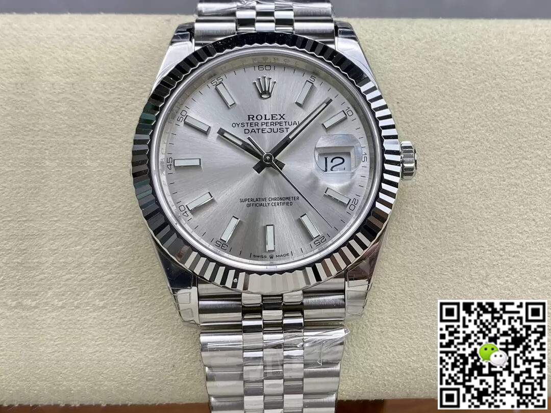 Replica Rolex Datejust M126334-0004 1:1 Best Edition Silver Dial - DEEPREPS