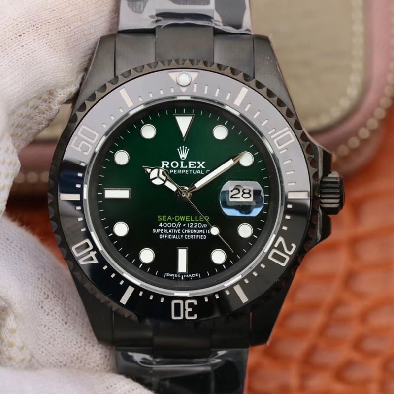 Replica Rolex Sea-Dweller Deepsea 11666001 1:1 V2 Best Edition Swiss ETA2836 Superlumed dial - DEEPREPS