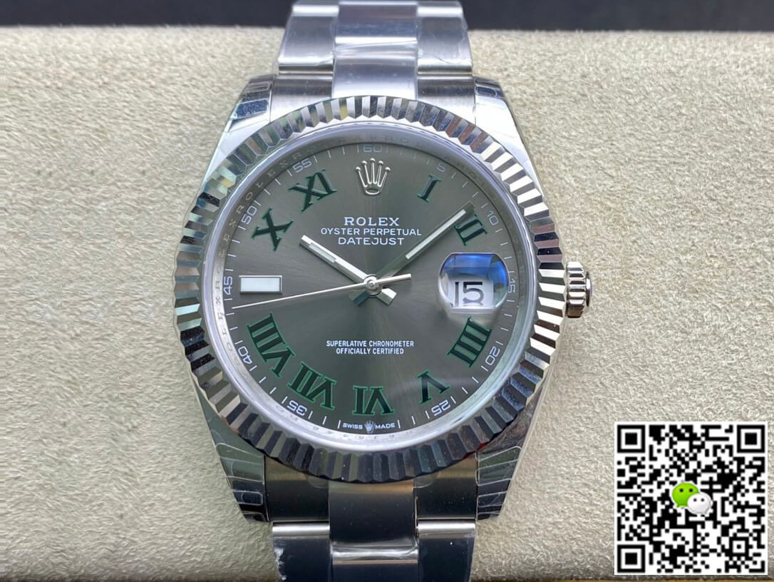 Replica Rolex Datejust M126334-0021 41MM 1:1 Best Edition Grey Dial - DEEPREPS
