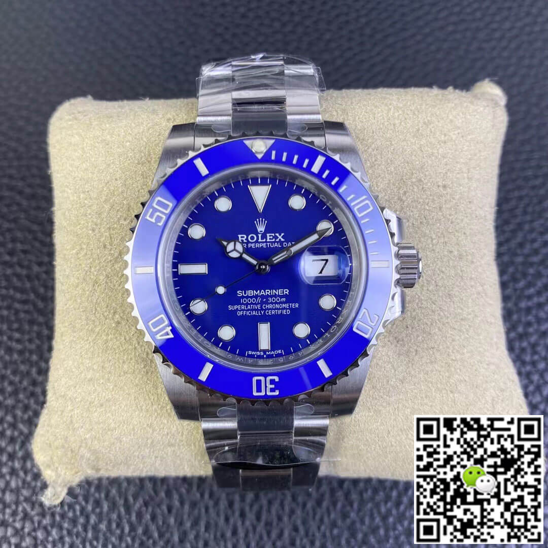 Replica Rolex Submariner 116619LB-97209 40MM 1:1 Best Edition  V5 Blue Dial - DEEPREPS