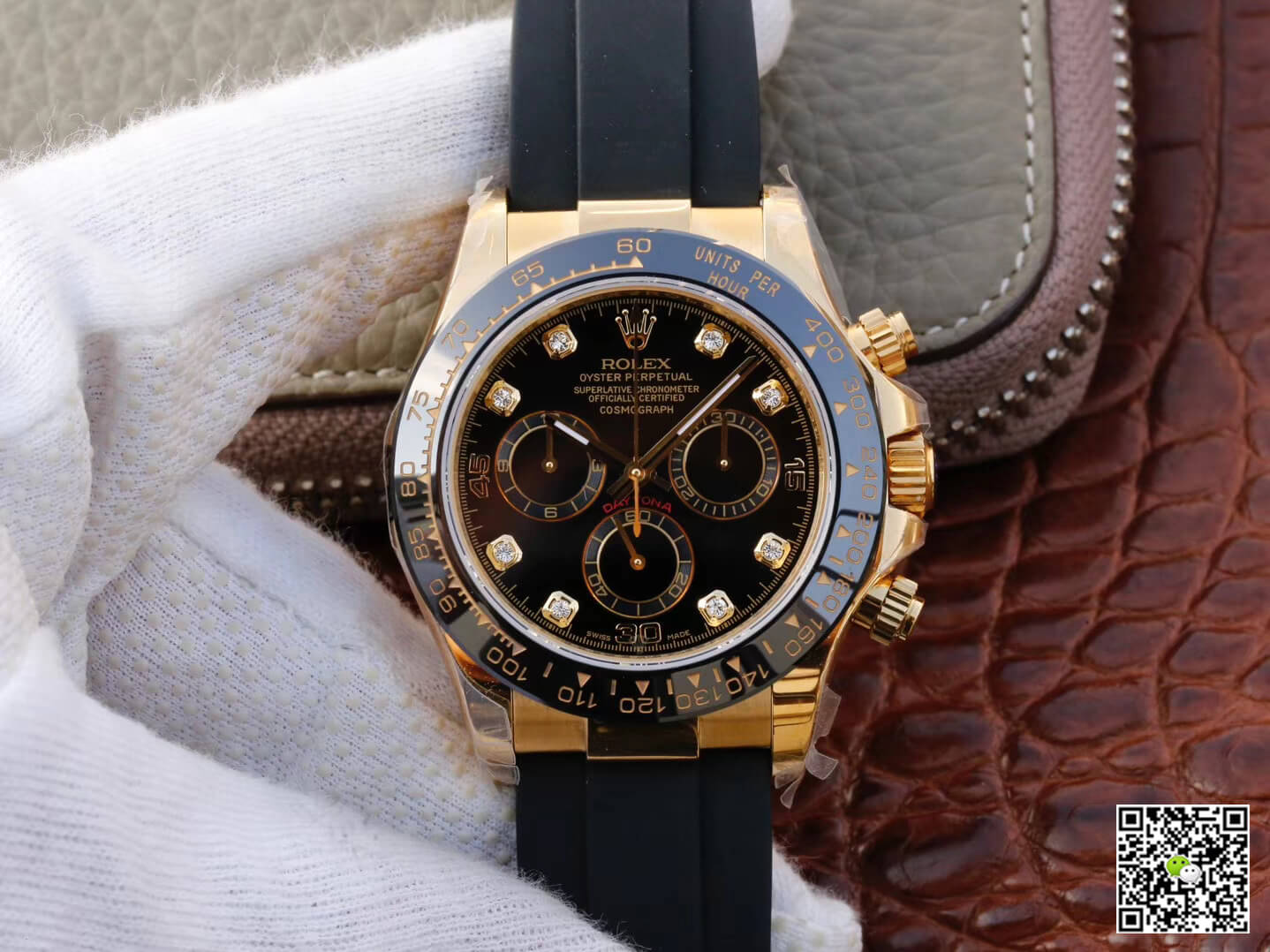 Replica Rolex Daytona Cosmograph M116518ln-0046 1:1 Best Edition Black Dial - DEEPREPS