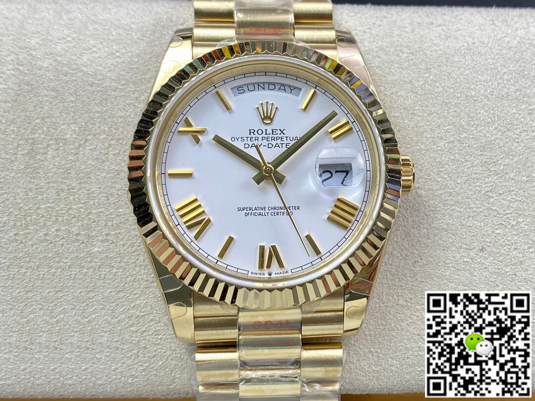 Replica Rolex Day Date M228238-0042 1:1 Best Edition White Dial - DEEPREPS