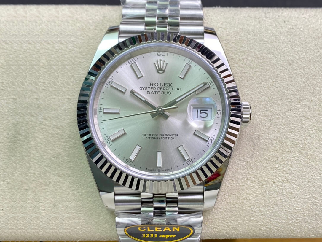 Replica Rolex Datejust M126334-0004 1:1 Best Edition Silver Dial - DEEPREPS