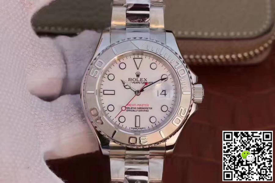 Replica Rolex Yacht-Master 40mm 116622 1:1 Best Edition White Dial - DEEPREPS