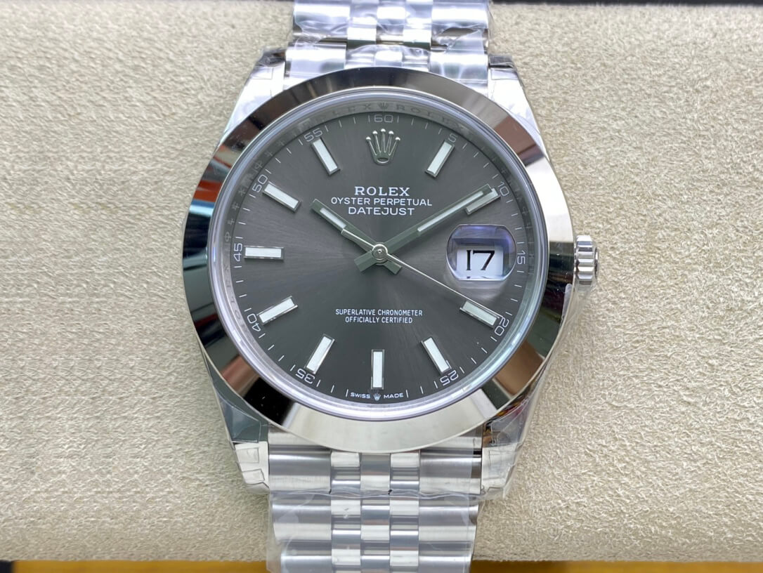 Replica Rolex Datejust M126300-0008 1:1 Best Edition Gray Dial - DEEPREPS