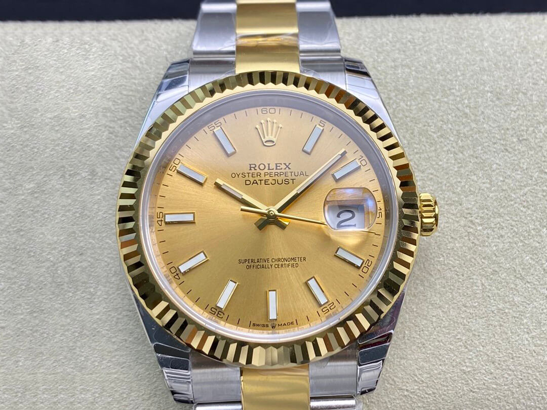 Replica Rolex Datejust M126333-0009 1:1 Best Edition Champagne Dial - DEEPREPS