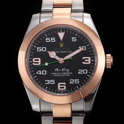 Replica Rolex Air-King 116900 1:1 Best Edition Rose Gold - DEEPREPS