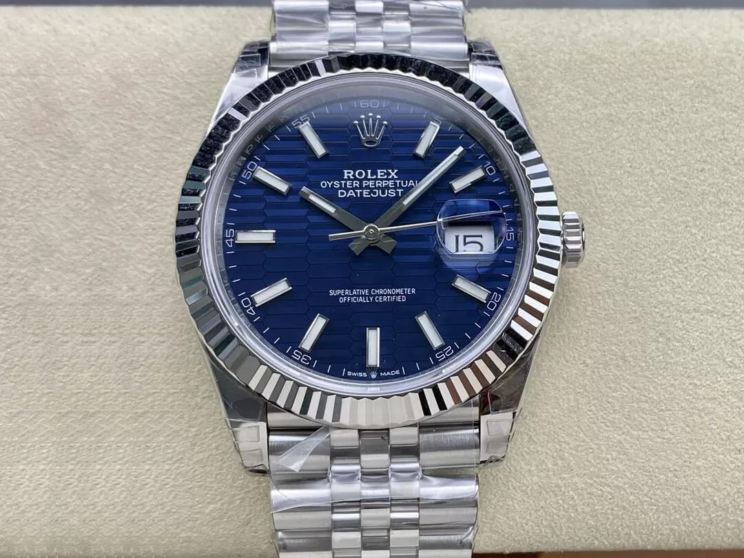 Replica Rolex Datejust M126334-0031 41MM 1:1 Best Edition Blue Dial - DEEPREPS