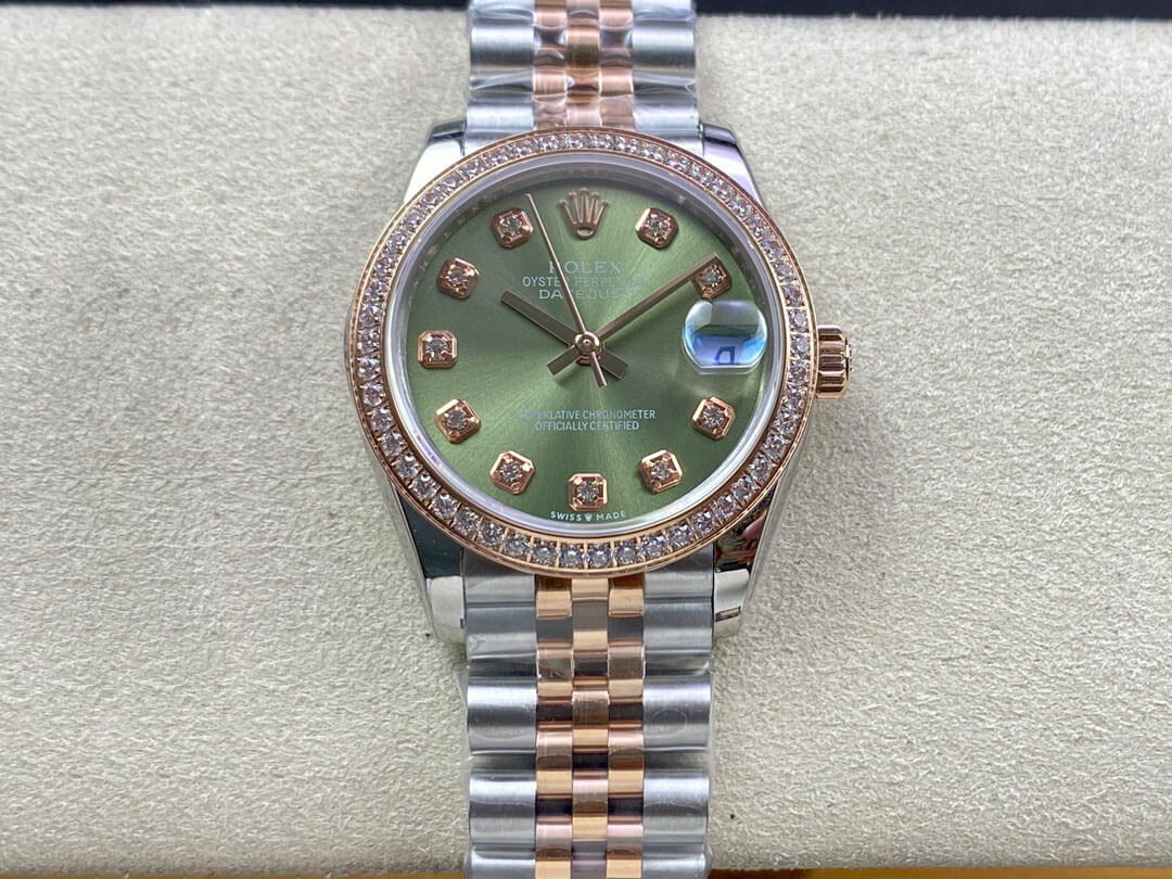 Replica Rolex Datejust 31MM 1:1 Best Edition Rose Gold - DEEPREPS