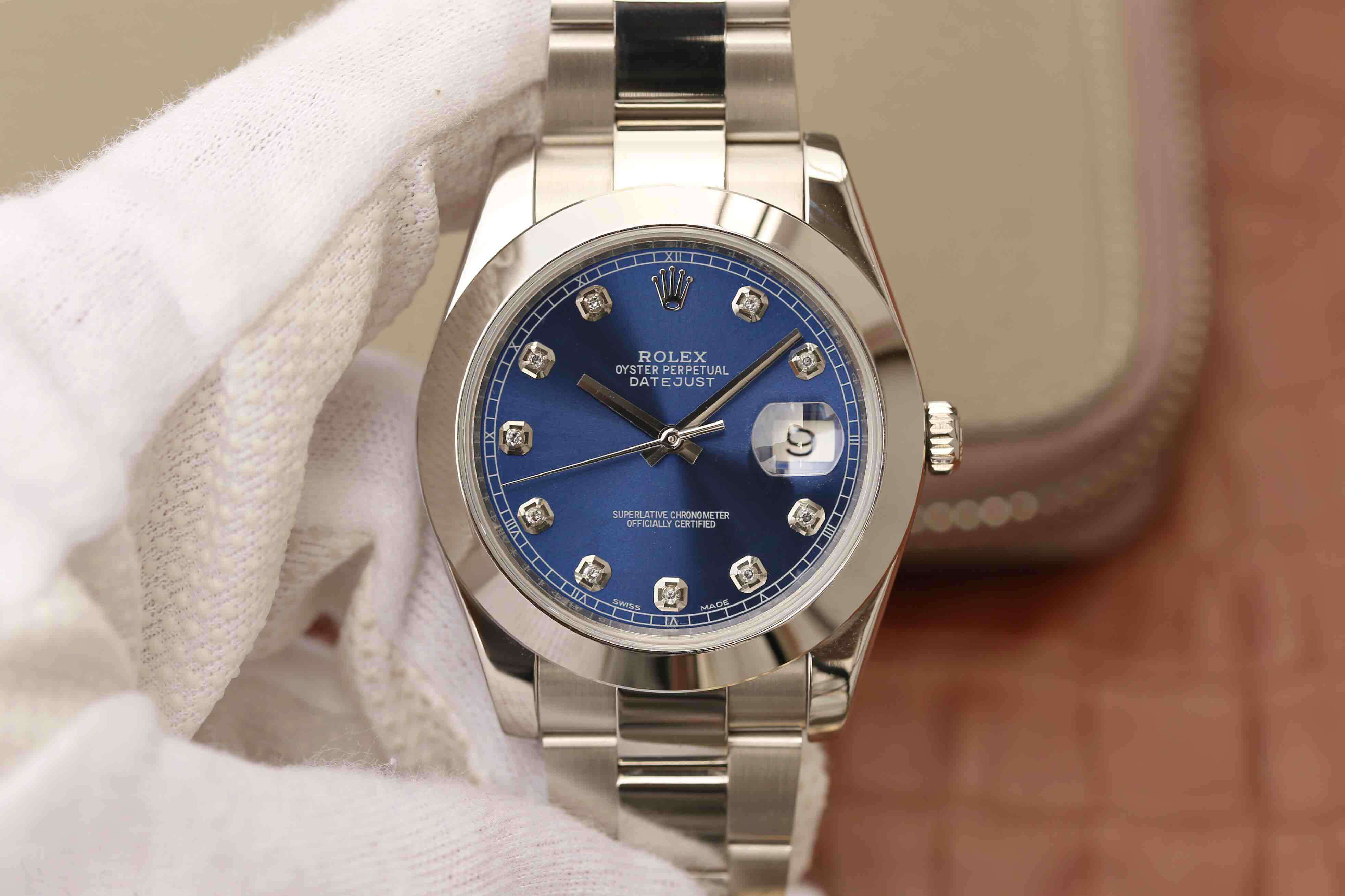 Replica Rolex Datejust M126300 1:1 Best Edition Blue Dial - DEEPREPS