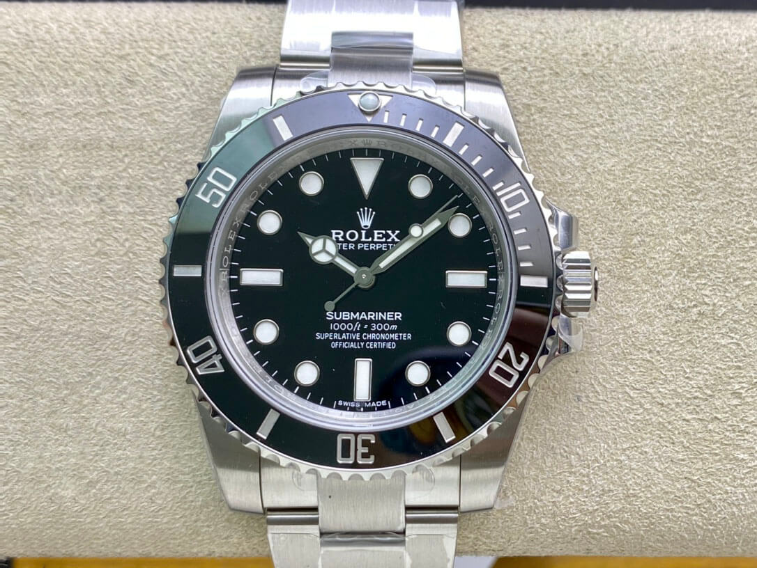 Replica Rolex Submariner 114060-97200 1:1 Best Edition  Black Bezel - DEEPREPS