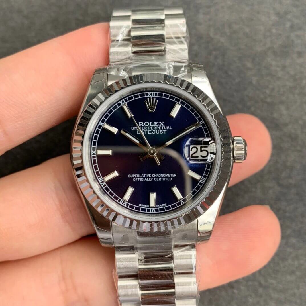 Replica Rolex Datejust M178274-0038 1:1 Best Edition Blue Dial - DEEPREPS