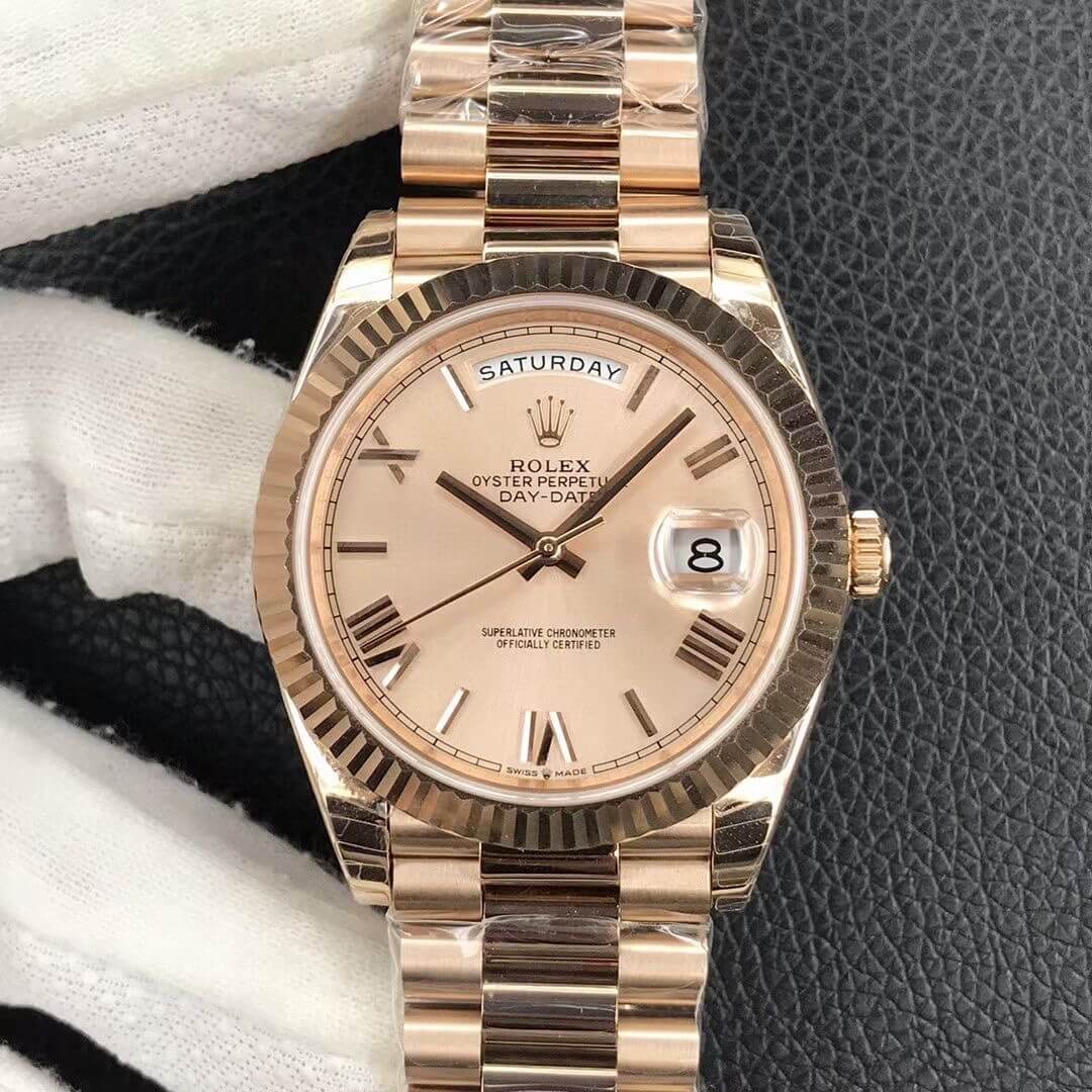 Replica Rolex Day Date M228238-0006 1:1 Best Edition Gold Dial - DEEPREPS