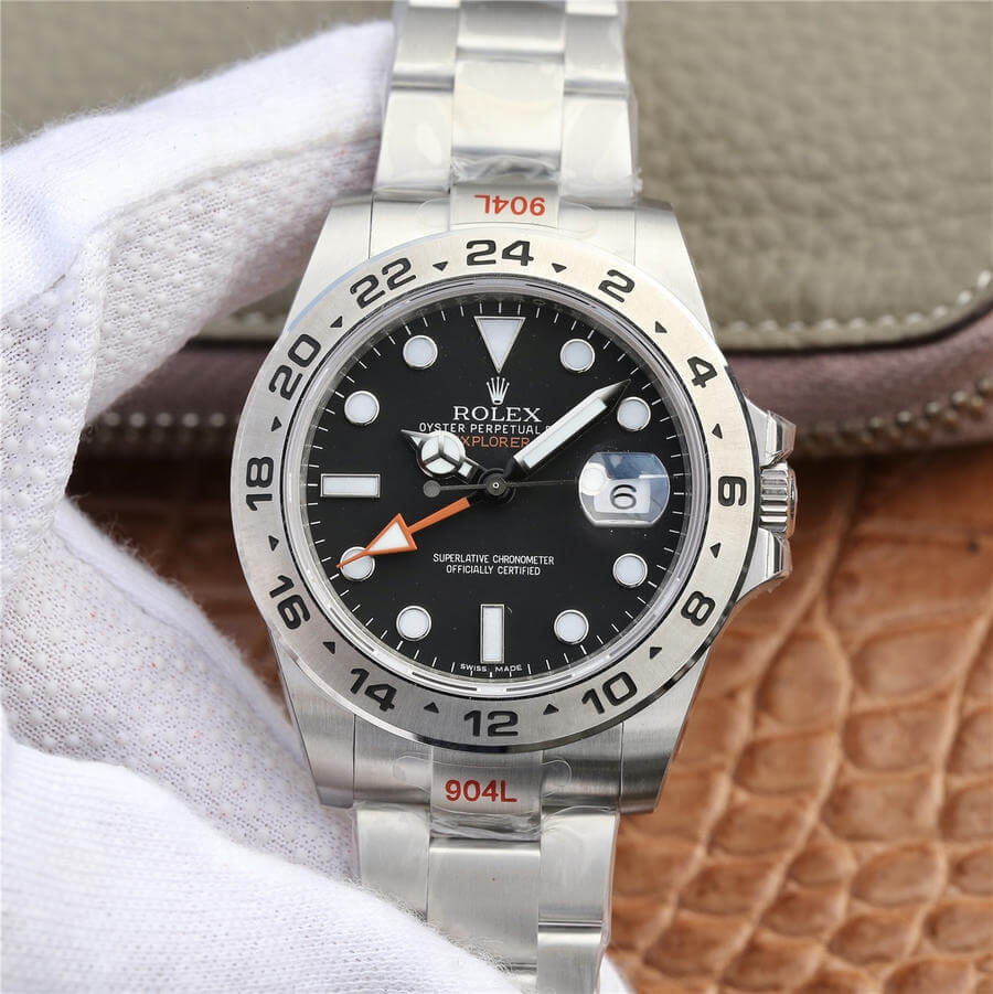 Replica Rolex Explorer M216570-0002 1:1 Best Edition V4 Black Dial - DEEPREPS
