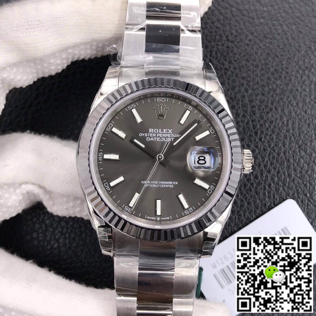 Replica Rolex Datejust M126334-0013 1:1 Best Edition Grey Dial - DEEPREPS