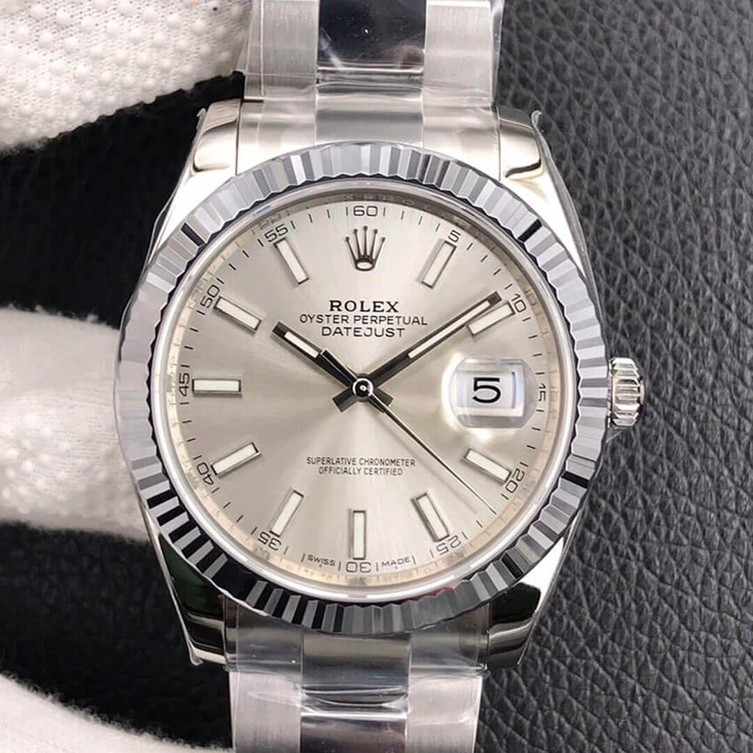 Replica Rolex Datejust M126334-0003 1:1 Best Edition Silver Dial - DEEPREPS