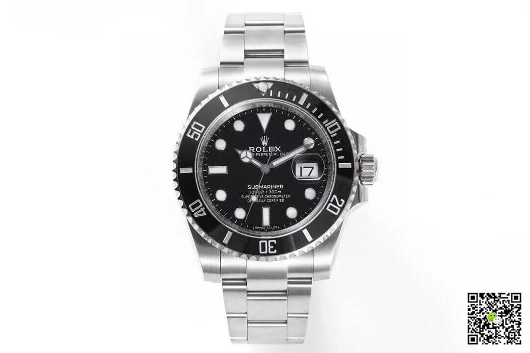 Rolex Submariner Replica 116610LN-97200 1:1 Best Edition ZF Factory Black Dial Stainless Steel Strap - DEEPREPS