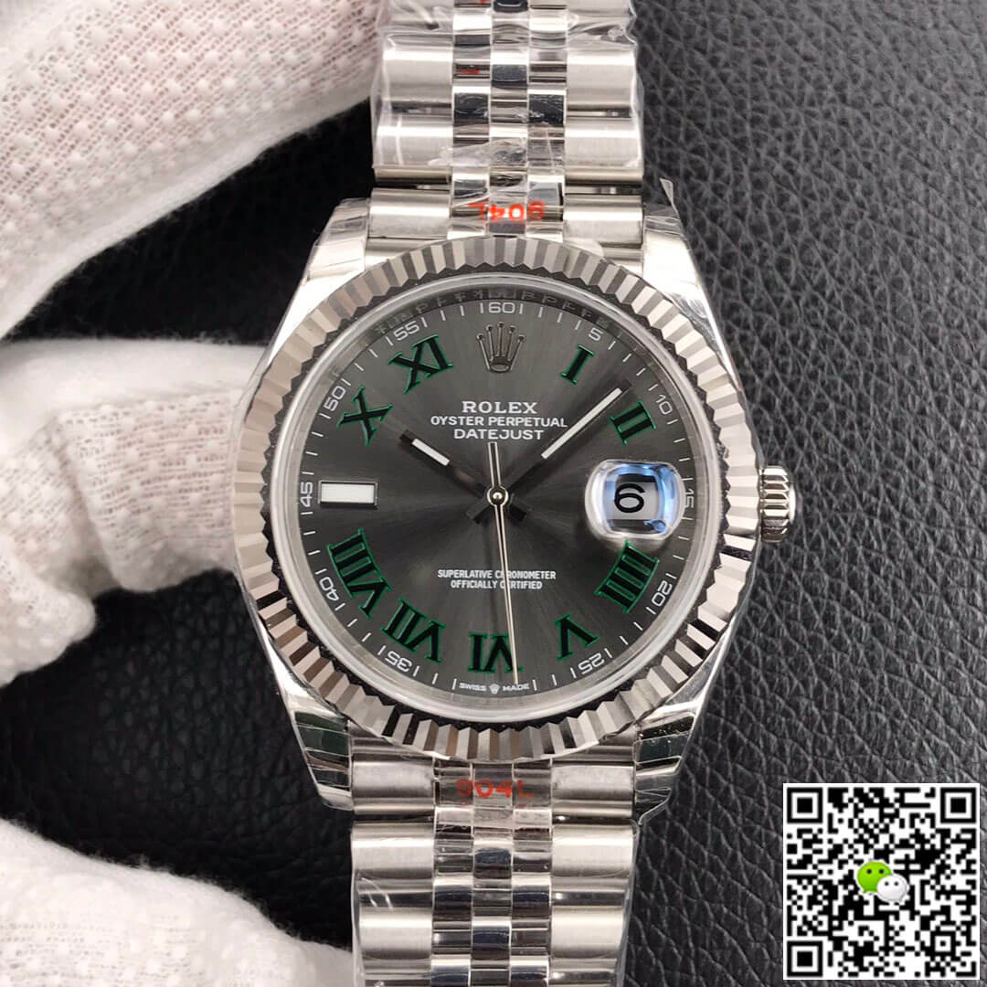 Replica Rolex Datejust M126334-0022 1:1 Best Edition Dark Grey Gial - DEEPREPS