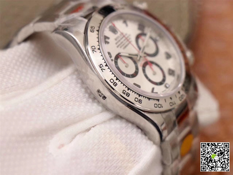 Rolex Daytona Replica Cosmograph 116509-78599 1:1 Best Edition White Dial Swiss ETA4130 - DEEPREPS