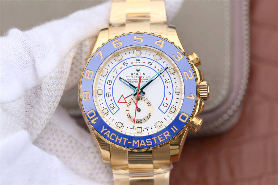 Replica Yacht-Master II M116688-0002 1:1 Best Edition Yellow Gold - DEEPREPS