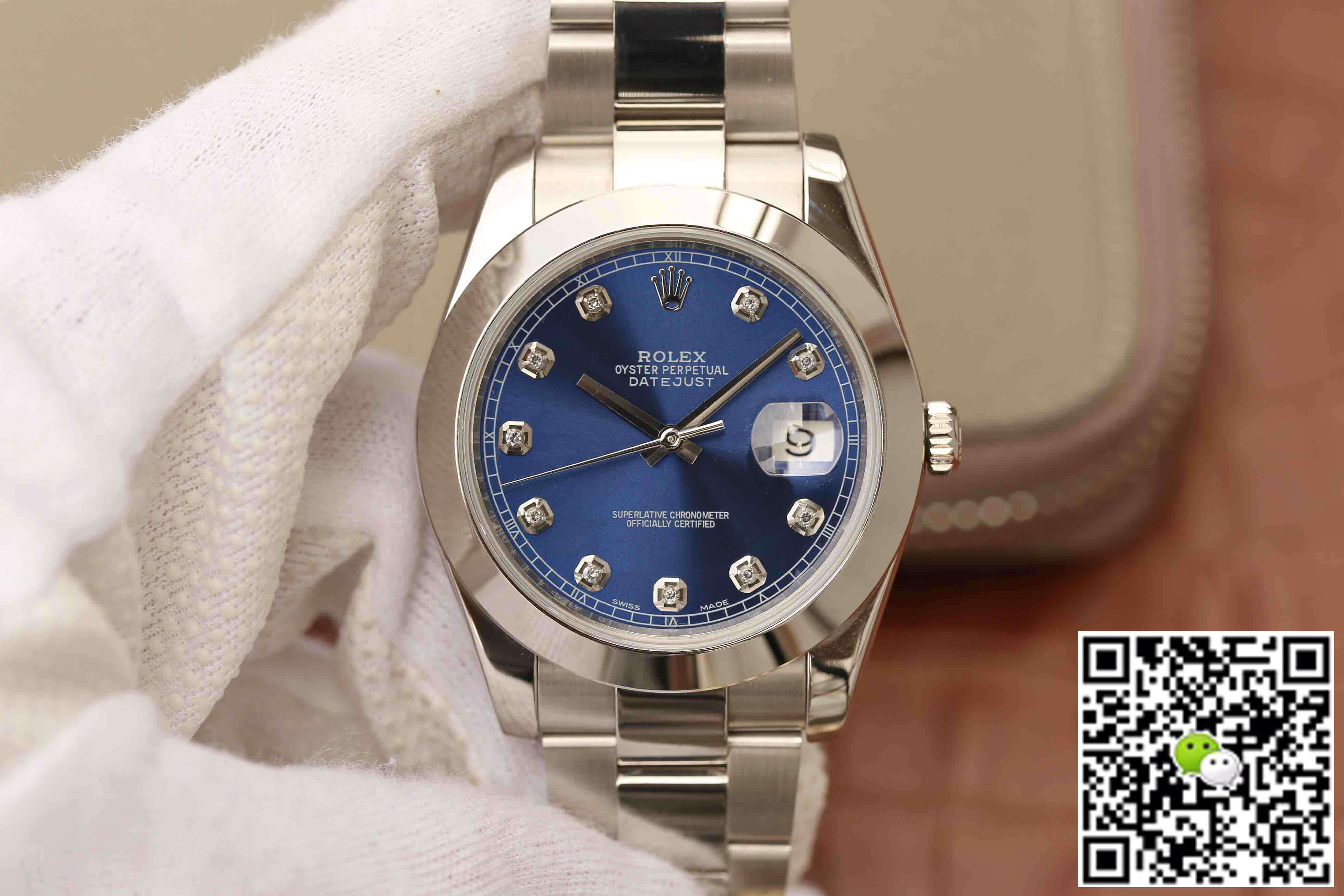Replica Rolex Datejust M126300 1:1 Best Edition Blue Dial - DEEPREPS