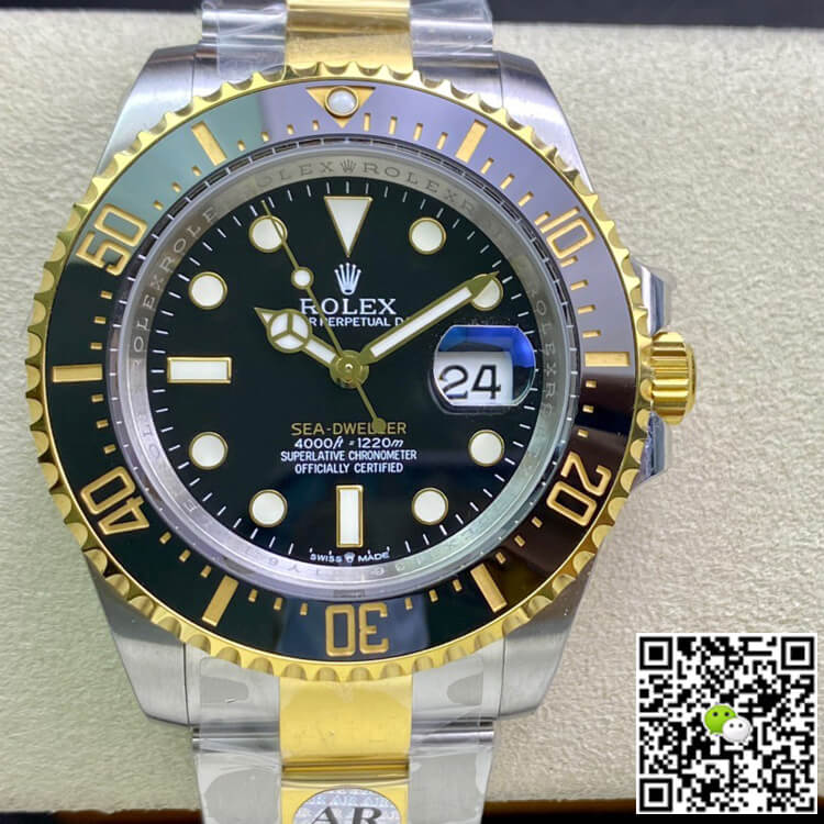 Replica Rolex Sea Dweller M126603-0001 1:1 Best Edition  Black Dial - DEEPREPS